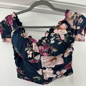 Off the shoulder Crop Top